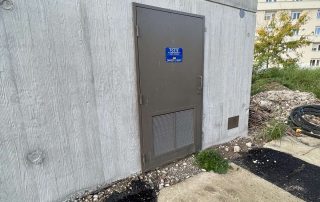 Porte transfo acier norme EDF - MB Steel